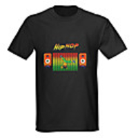 Sound and Music Activated Spectrum VU Meter EL Visualizer T-shirt (4 AAA)
