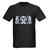 Sound and Music Activated Spectrum VU Meter EL Visualizer T-shirt (4 AAA)