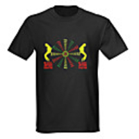 Sound and Music Activated Spectrum VU Meter EL Visualizer T-shirt (4 AAA)