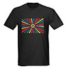 Sound and Music Activated Spectrum VU Meter EL Visualizer T-shirt (4 AAA)