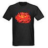 Sound and Music Activated Spectrum VU Meter EL Visualizer T-shirt (4 AAA)