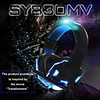 Soyto SY830MV Gaming Headset USB and 3.5mm Headphones Microphone Combo Cable LED Headphones E-sport for PS4 Gaming