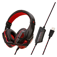 SOYTO SY830MV Gaming Headset USB Wired Ergonomic Design RGB Lights InLine Control for Apple Samsung Huawei Xiaomi MI PC Computer Gaming miniinthebox