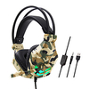 SOYTO SY850MV Gaming Headset USB 3.5mm Audio Jack Ergonomic Design RGB Lights InLine Control for Apple Samsung Huawei Xiaomi MI PlayStation Xbox miniinthebox