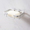 Space Aluminum Drain Soap Holder Creative Toilet Free Punch Soap Box Metal Bathroom Soap Rack