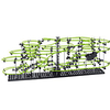 Spacerail Level 5 233-5 30M Coaster Toy Building Kit Marble Run STEAM Toy Roller Coaster Glow in the Dark Fluorescent Noctilucent DIY Educational Soft Plastic Metalic Plastic ABS for Kid