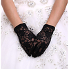 Spandex / Lace / Polyester Wrist Length Glove Classical / Bridal Gloves / Party / Evening Gloves With Solid Christmas Decoration Wedding / Party Glove miniinthebox