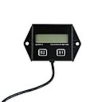 Spark Plugs Engine Digital Tach Hour Meter Tachometer Gauge for Motorcycle Snowmobile