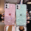 Sparkle Glitter Strap Cord Chain Phone Necklace Lanyard Phone Case Carry Cover Hang For iPhone SE 2020 11 11 Pro 11Pro Max XS XS Max XR X 7Plus 8Plus 8 7 6Plus 6 6s 6sPlus miniinthebox