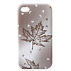 Special Protection Back Case for iPhone 4 - Maple Leaf