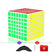 Speed Cube Set 1 pcs Magic Cube IQ Cube 777 Magic Cube Puzzle Cube Professional Level Stress and Anxiety Relief Focus Toy Classic Timeless Kid