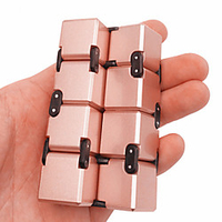 Speed Cube Set 1 pcs Magic Cube IQ Cube Metalic Infinity Cubes Fidget Toy Magic Cube Puzzle Cube Novelty Kid