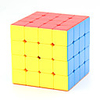 Speed Cube Set 1 pcs Magic Cube IQ Cube Shengshou Z8 444 Magic Cube Puzzle Cube Stress and Anxiety Relief Office Desk Toys Kids Teen Toy Gift