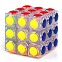 Speed Cube Set 1 pcs Magic Cube IQ Cube YongJun Sudoku Cube 333 Magic Cube Puzzle Cube Glossy Stress and Anxiety Relief Classic Kids Adults