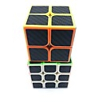 Speed Cube Set 2 pcs Magic Cube IQ Cube 222 333 Magic Cube Stress Reliever Puzzle Cube Professional Level Professional Wear-Resistant Kid