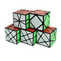Speed Cube Set 5 pcs Magic Cube IQ Cube 223 Speedcubing Bundle Stress Reliever Puzzle Cube Stickerless Smooth Office Desk Toys Windmill Irregular Skew Kid
