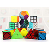 Speed Cube Set Magic Cube IQ Cube Pyramid Mirror Cube Magic Cube Stress Reliever Puzzle CubeToy Unisex Gift miniinthebox
