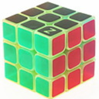 Speed Cube Set Magic Cube IQ Cube z-cube 333 Magic Cube Stress Reliever Puzzle Cube Glow in the Dark User Manual Included Kid