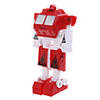 Sport Car Transformer Robot Model Set (Red)