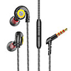 Sport Earphone Wired Super Bass 3.5mm Headset Earbud with Microphone Hands Free for Xiaomi