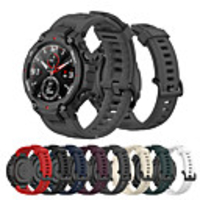 Sport Rubber Watch Band for Amazfit T-Rex Silicone Durable Watchband Strap for Huami Amazfit T-Rex