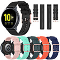 Sport Silicone Watch Band for Garmin Vivoactive 4 / Venu / Approach S40 / Forerunner 245 Music / 645 Music / Vivomove HR / Vivoactive 3 / Fenix Chronos Replaceable Bracelet Wrist Strap Wristband