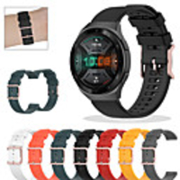 Sport Silicone Watch Band for Huawei Watch GT 2e / GT2 42mm / GT2 46mm / Honor Magic / Magic Watch 2 42mm 46mm / GT Active / Watch 2 / Watch 2 Pro Replaceable Bracelet Wrist Strap Wristband