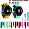 Sport Silicone Watch Band Wrist Strap For Garmin Forerunner 230 / 235 / 220 / 620 / 630 / 735 Replacement Bracelet Wristband