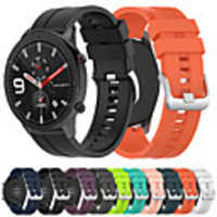 Sport Silicone Watch Band Wrist Strap for Xiaomi Huami Amazfit GTR 47mm / Amazfit Stratos 2/2S / Amazfit Pace Smart Watch Bracelet Wristband Replaceable Accessories