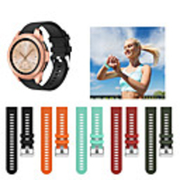 Sport Silicone Wristband Wrist Strap Watch band For Samsung Galaxy Watch 42mm / Galaxy Watch Active / Gear Sport / Gear S2 Classic Smart Watch