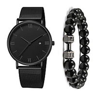 Sport Watch Quartz Vintage Style Modern Style Casual Calendar / date / day Analog Digital Rose Gold Black / Yellow Black / Titanium Alloy miniinthebox