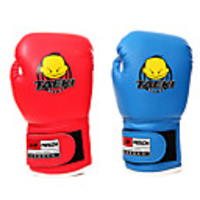 Sports Gloves For Boxing,  Leisure Sports,  Fitness,  Martial Arts Full Finger Gloves Wearproof,  Shockproof,  High Elasticity Red / Blue