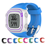 Sports Silicone Replacement Watch Band for Garmin Forerunner 15 / Forerunner 10 Sports Running Watch Replacement Band for Garmin Forerunner 15 / Forerunner 10 miniinthebox