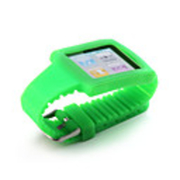 Sports Watch Band Wrist Strap For iPod Nano 6 - Green