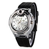 Sporty LED Watch Butane Lighter (Silver and Black)
