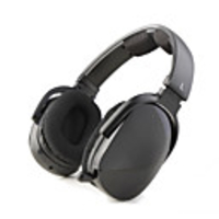 Sporty MP3 Player Stereo Headphones FM Radio (Black)