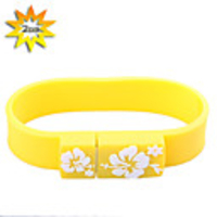 Sporty Wristband USB 2.0 Flash Drive (2GB)