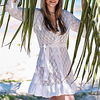 spring and summer amazon new hollow knitted beach long skirt cardigan solid color bikini outer cover shirt sunscreen shirt miniinthebox