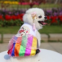 Spring/summer Clothes Korean Version Wedding Dress Dress Dog Cat Pet Wedding Princess Skirt Clothes Supplies miniinthebox