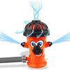 Sprinkler for Kids Outdoor Water Play,  Fire Hydrant Swirl Spinning Splash Sprinkler Toy for Backyard and Lawn Attaches to Garden Hose,  Summer Fancy Gift for Toddlers Boys Girls Pets miniinthebox