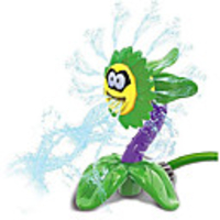 sprinkler for kids,  water sprinkler toy hydro swirl splash sunflower for kids toddlers outdoor backyard toy