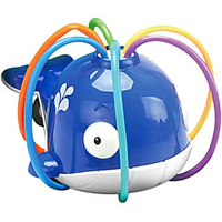 Sprinkler Toy for Kids,  Whale with 6 Swing Tubes Creative Sprinkler Water Toy,  Summer Spinning Sunflower Sprinkler Water Toys,  Shower Play Toys for Toddlers Boys Girls miniinthebox