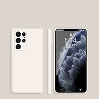 Square Liquid Silicone Phone Case For Samsung Galaxy S21 S20 Plus Ultra A72 A52 A42 A32 Note 20 Ultra Shockproof Dustproof Soft Back Cover miniinthebox