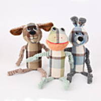 Squeaking Toy Dog Chew Toys Interactive Toy Dog Cat Pet Toy 1pc Pet Friendly Cotton Gift