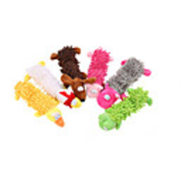 Squeaking Toy Dog Chew Toys Interactive Toy Dog Cat Pet Toy 1pc Pet Friendly Cotton Gift