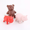Squeaking Toy Dog Chew Toys Interactive Toy Dog Cat Pet Toy 1pc Pet Friendly Rubber Gift