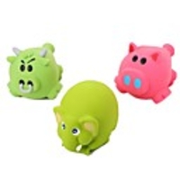 Squeaking Toy Dog Chew Toys Interactive Toy Dog Cat Pet Toy 1pc Pet Friendly Rubber Gift
