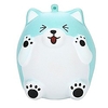 squeeze squishy cute bear slow rising cream scented decompression toys stress relief soft toy squishies squeeze toys funny gift (blue)