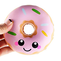 Squeeze Toy / Sensory Toy Stress Reliever Donuts Office Desk Toys Squishy Decompression Toys Other For Christmas All Boys