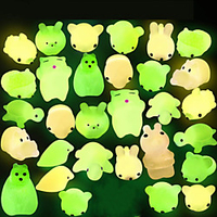 Squishy Squishies Squishy Toy Squeeze Toy / Sensory Toy Animal Series Mini Glow in the Dark Stress and Anxiety Relief Mochi For Kid